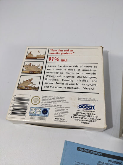 Worms - Nintendo Gameboy - Boxed Complete