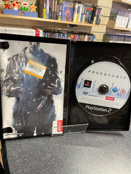 Fahrenheit - Sony Playstation 2 PS2 - Boxed w/Manual