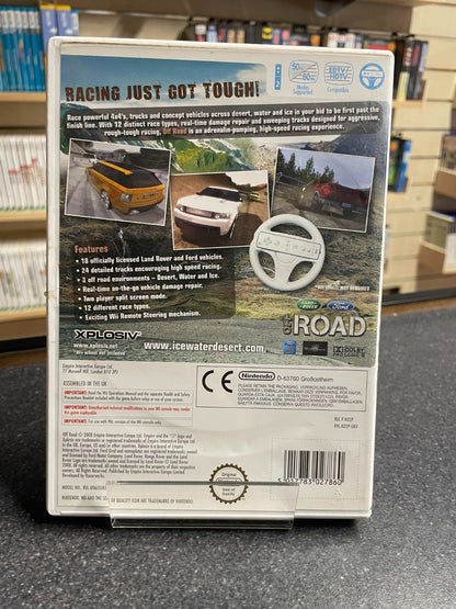 Ford Land-Rover Off Road- Nintendo Wii  -Boxed with Manual