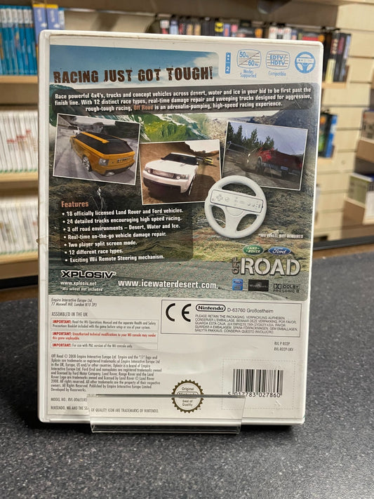 Ford Land-Rover Off Road- Nintendo Wii  -Boxed with Manual