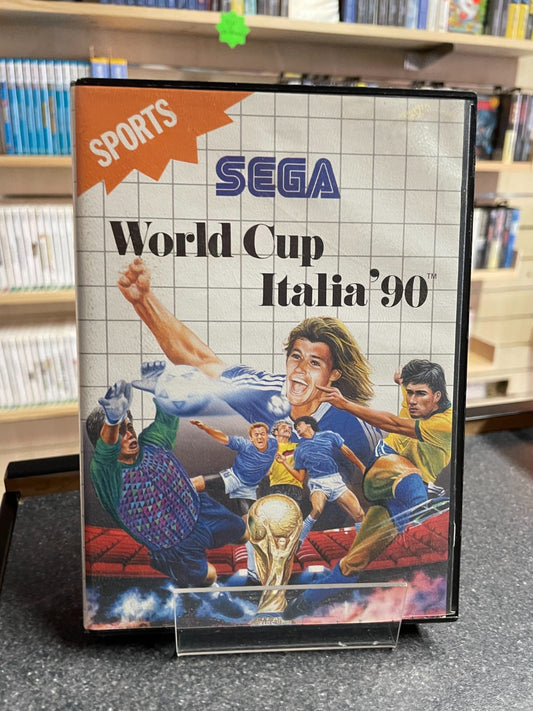 World Cup Italia '90 - Sega Master System - Boxed with Manual