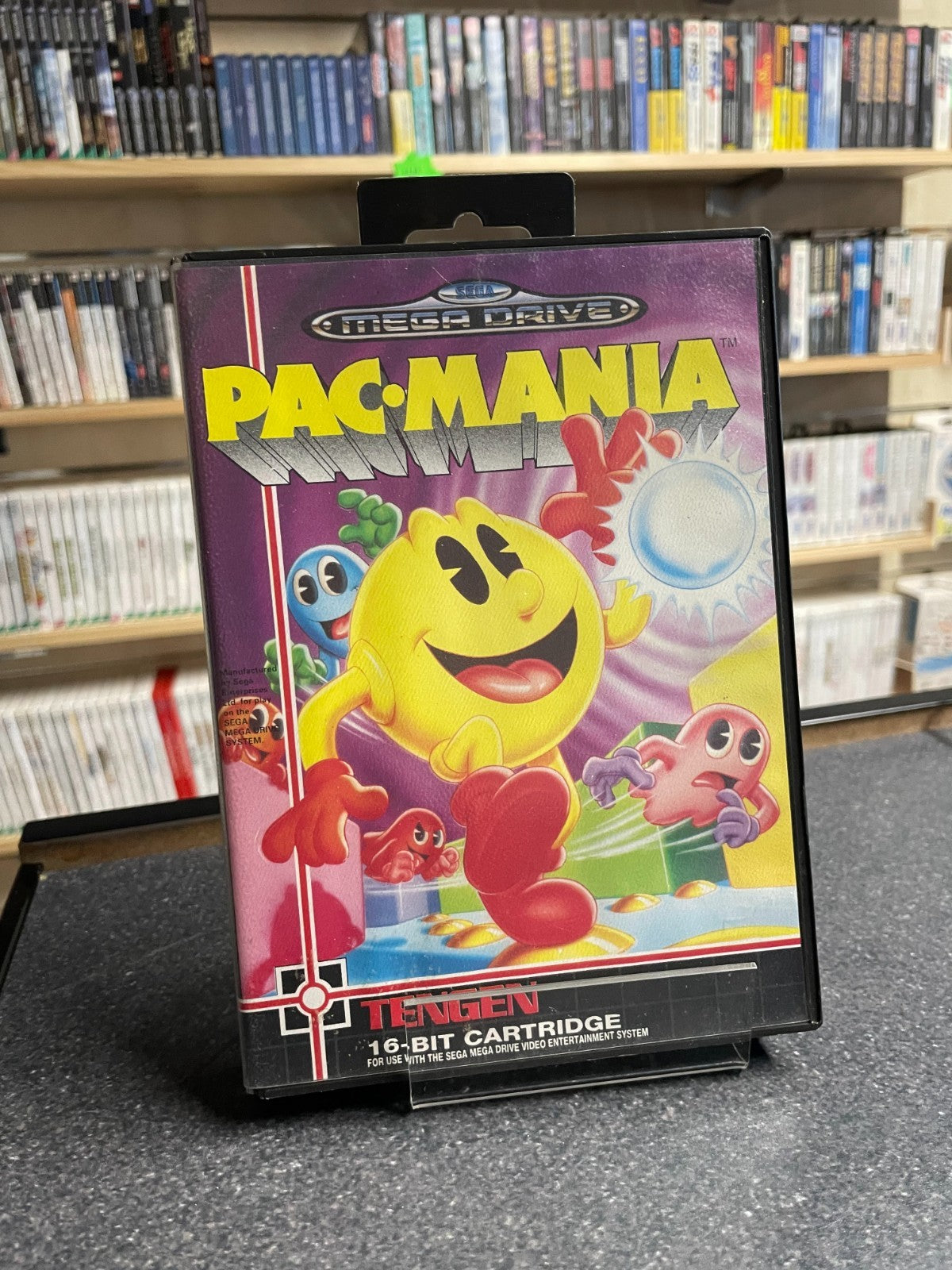 Pac.Mania - Sega Mega Drive - Boxed with Manual VGC
