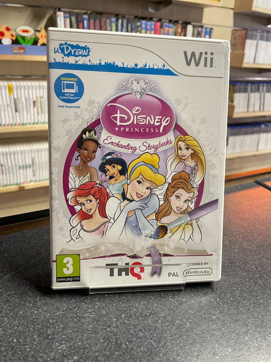 U Draw Disney Princess: Enchanting Storybooks - Nintendo Wii - Boxed with Manual