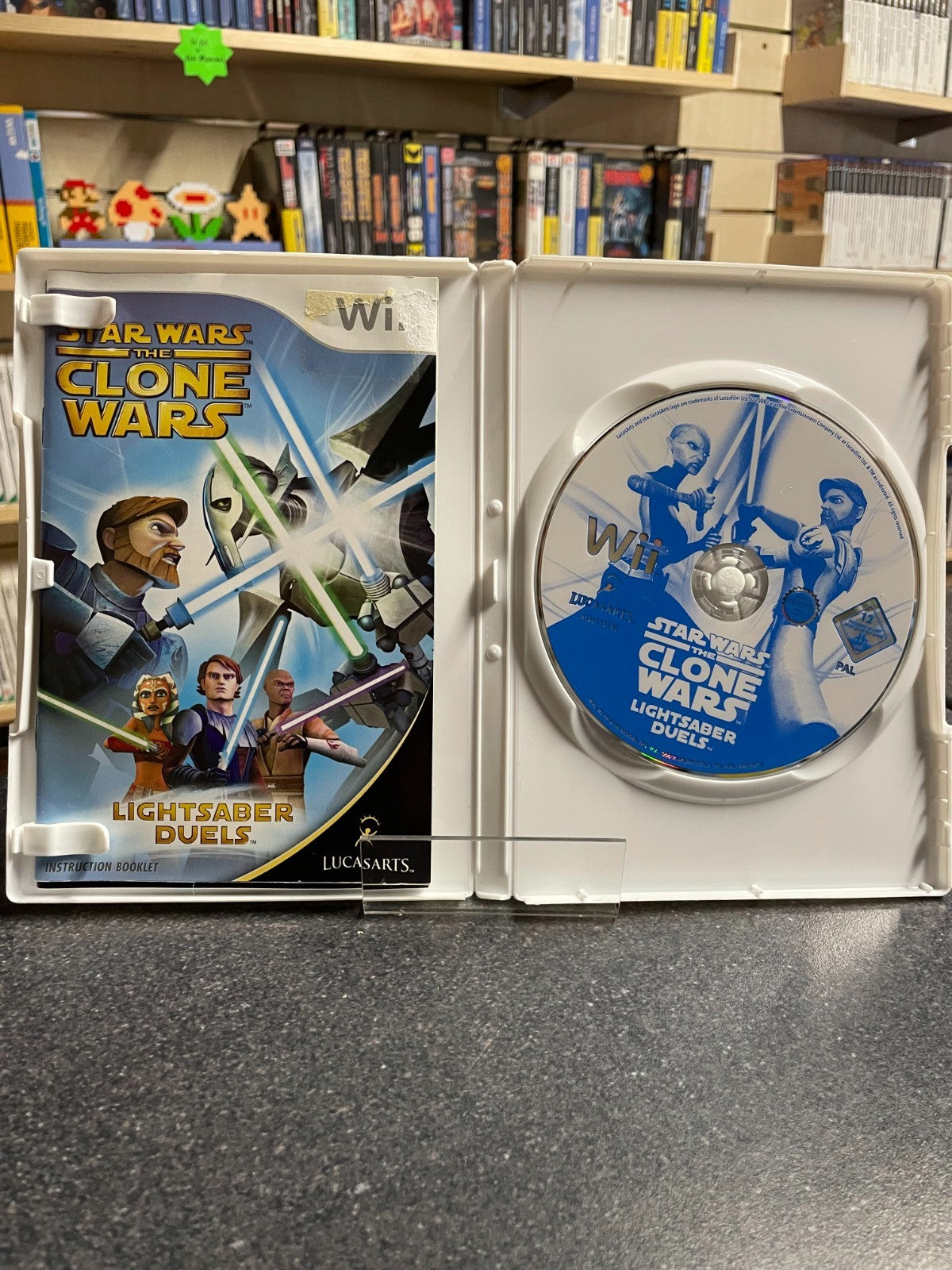 Star Wars the Clone Wars - Nintendo Wii  - Boxed with Manual
