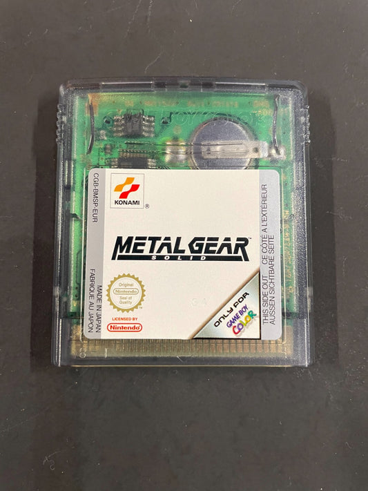 Metal Gear Solid - Nintendo Game Boy Color - Cart Only