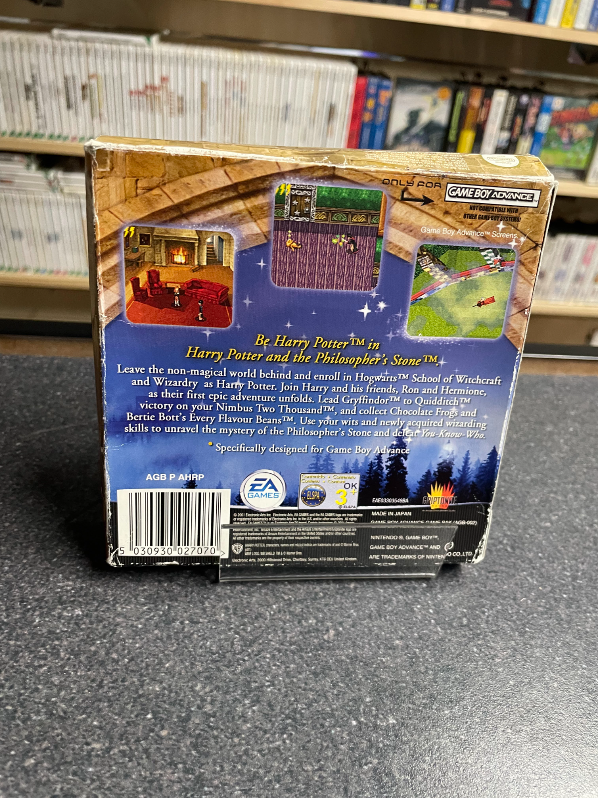 Harry Potter and The Philosopher's Stone - GameBoy Advance - Boxed & Complete