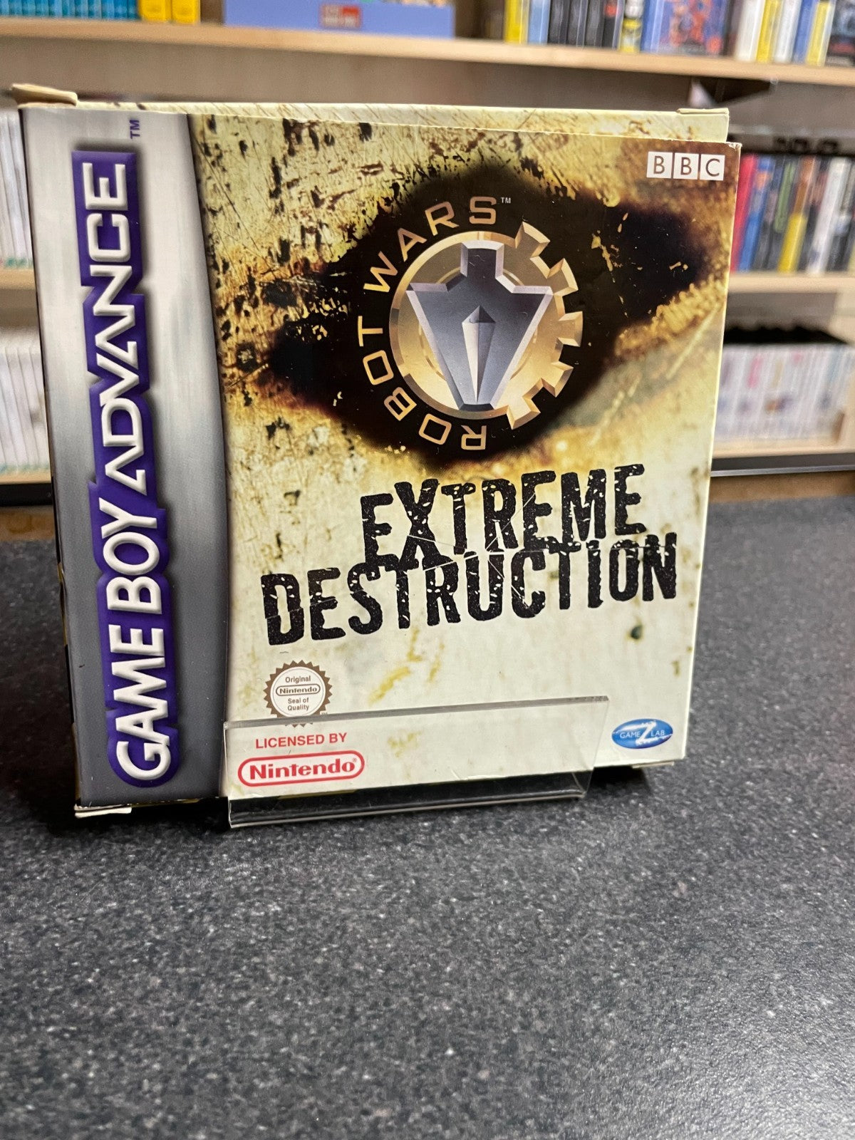 Robot Wars: Extreme Destruction - Nintendo GameBoy Advance - Boxed with Manual