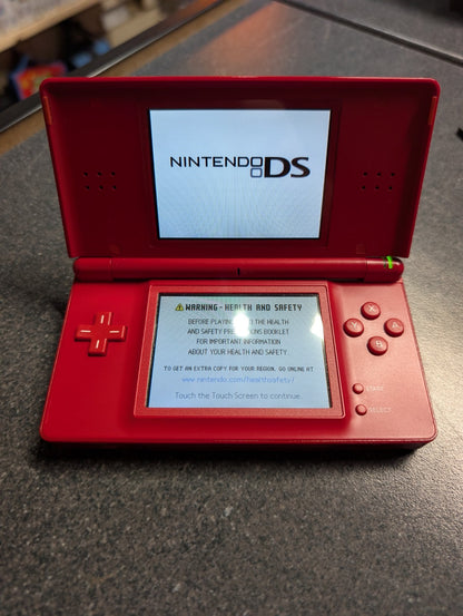 Nintendo DS Lite - Red - Boxed Near Mint Condition