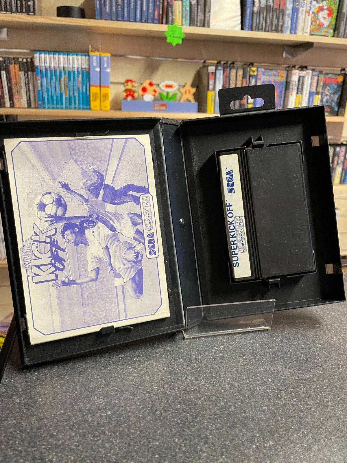 Super Kick Off U.S. Gold - Sega Master System - Boxed with Manual