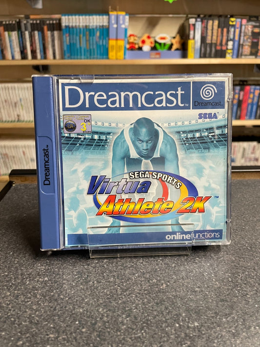 Virtua Athele 2K - SEGA Dreamcast - Complete with Manual