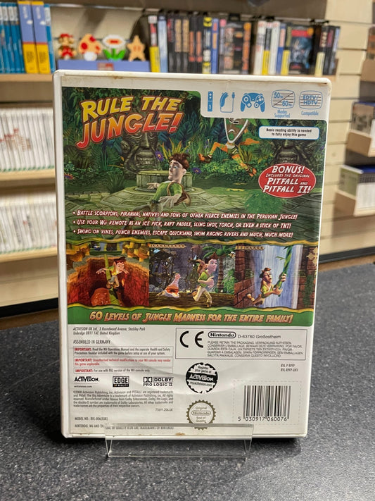 Pitfall: The Big Adventure - Nintendo Wii  - Boxed with Manual