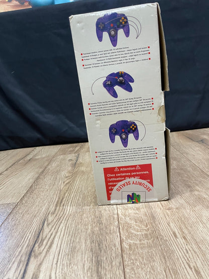 Nintendo 64 - N64 - Grape/Purple - Boxed & Complete with Expansion Pak