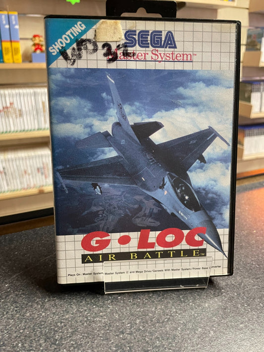 G.Loc: Air Battle - Sega Master System - Boxed with Manual