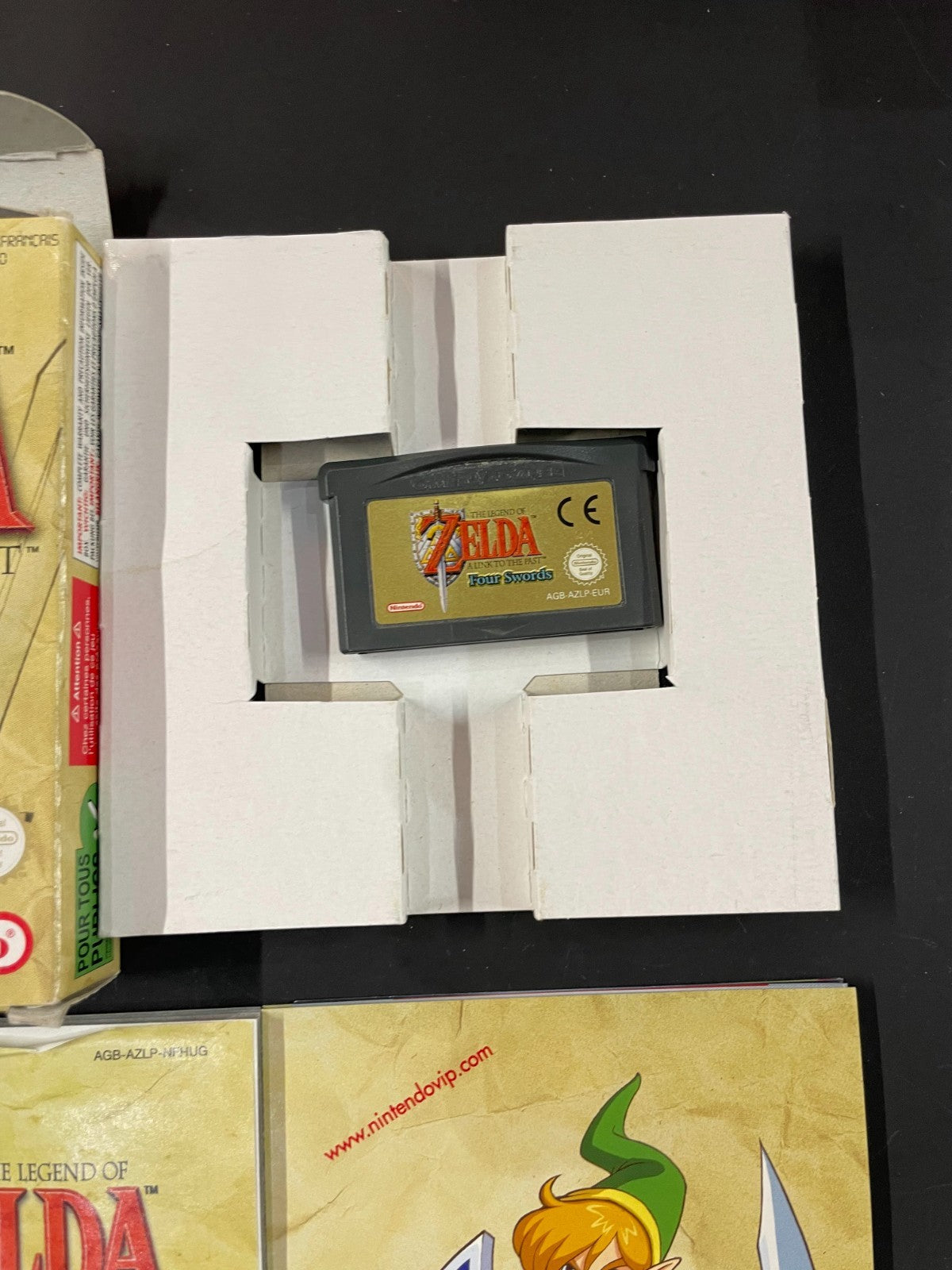 The Legend of Zelda A Link To The Past - Game Boy Advance -Complete w/Manual