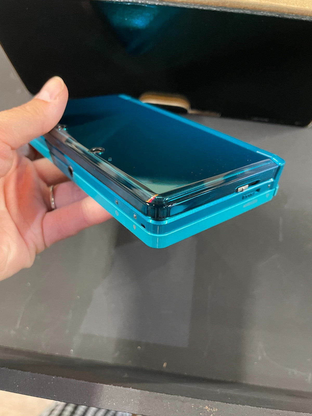 Aqua Nintendo 3DS - Nintendo 3DS- Complete in Box VGC