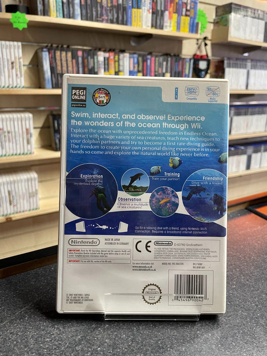 Endless Ocean - Nintendo Wii - Boxed with Manual