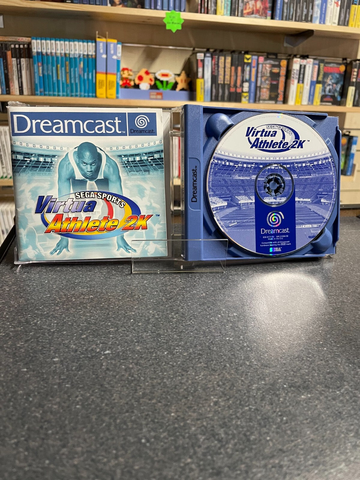 Virtua Athele 2K - SEGA Dreamcast - Complete with Manual