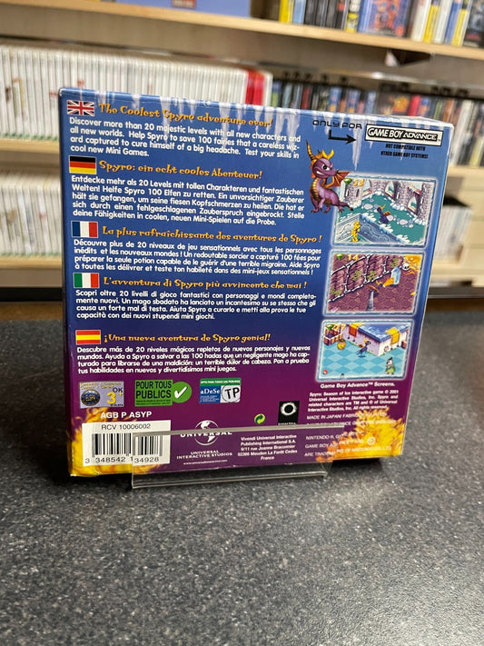 Spyro: Season of Ice - Nintendo GameBoy Advance - Boxed with Manual & Poster