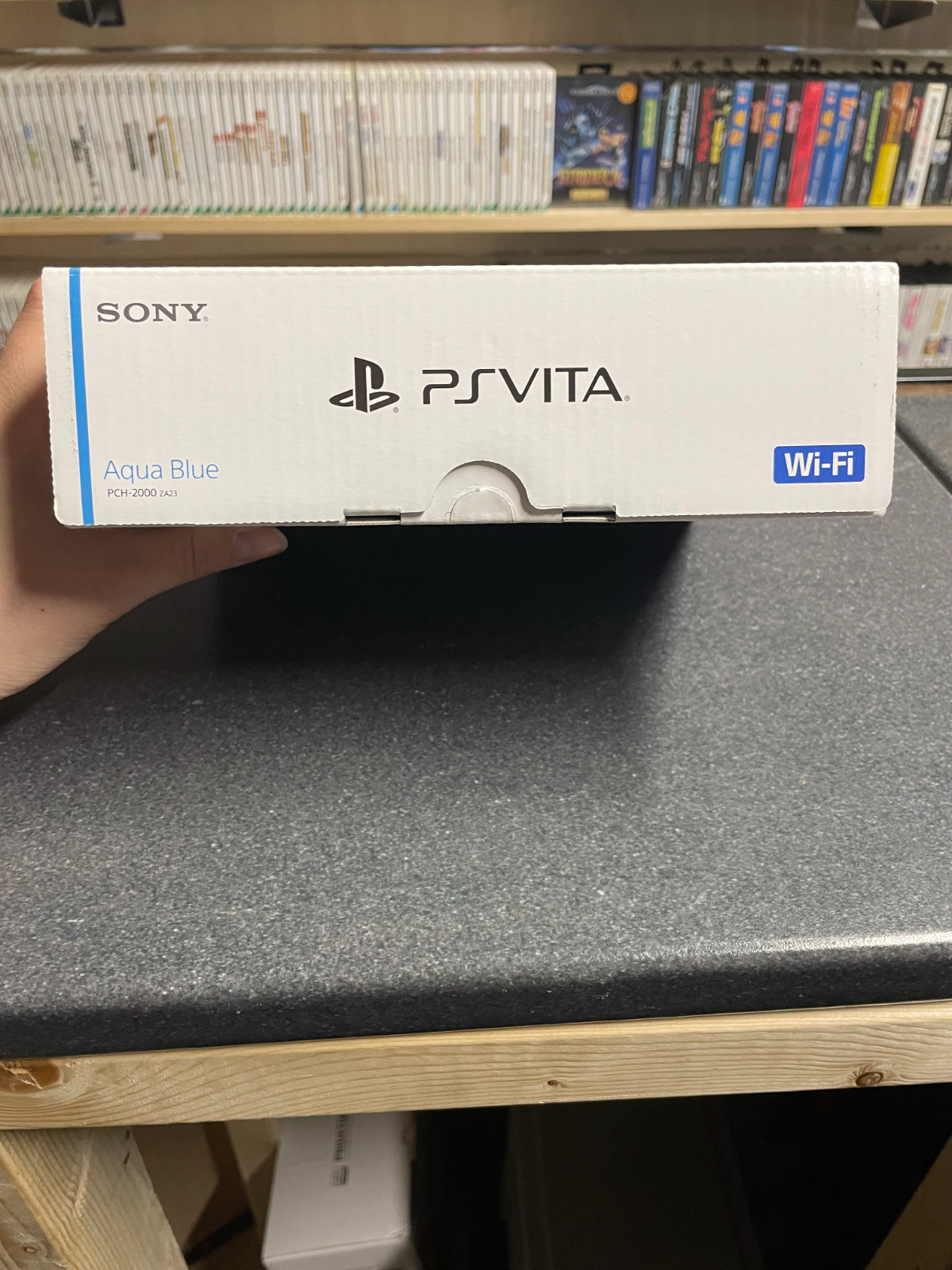 Sony - PSVITA - Aqua Blue -  Boxed & Complete