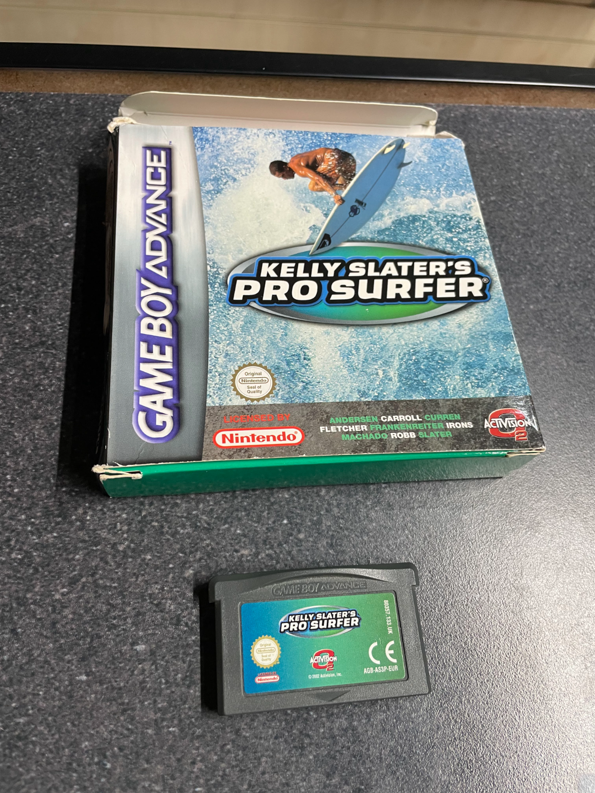 Kelly Slater Pro Surfer - Nintendo GameBoy Advance - Boxed with No Manual