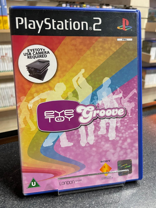 Eye Toy Groove - Sony Playstation 2 PS2 - Boxed w/Manual