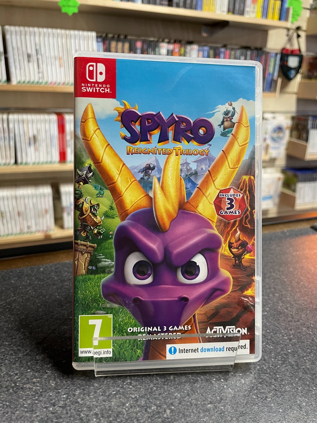 Spyro Reignited Trilogy - Nintendo Switch - Boxed