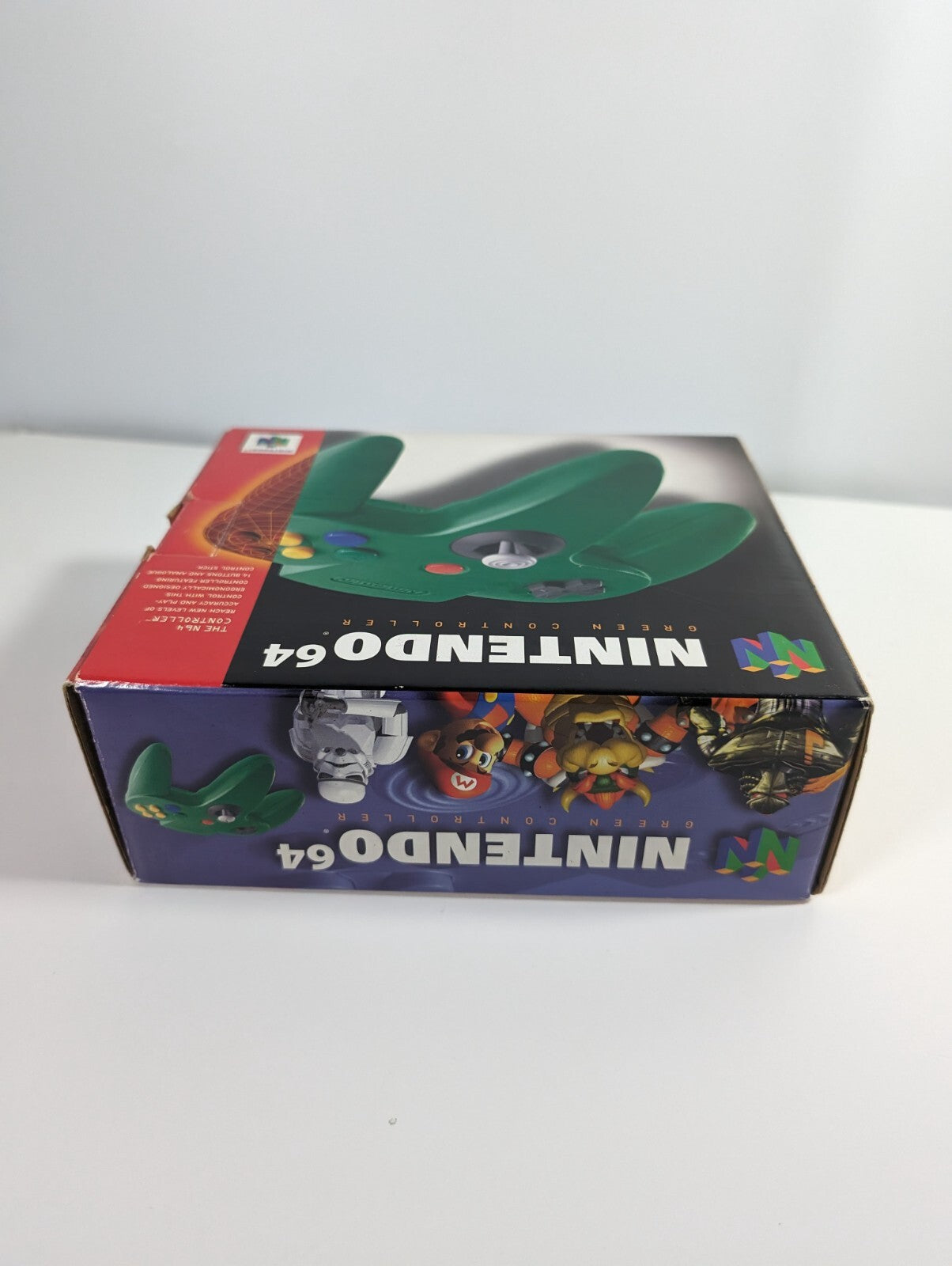Nintendo 64 N64 Green Controller - Boxed - Tested VGC