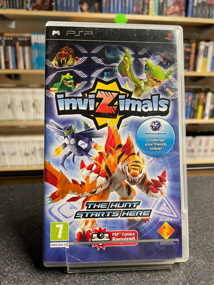 Invizimals: The Hunt Starts Here - Sony - PSP - Complete with Manual