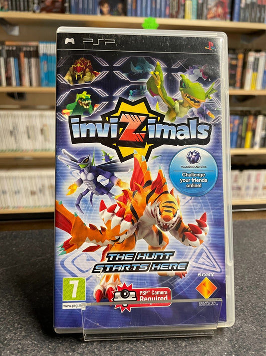 Invizimals: The Hunt Starts Here - Sony - PSP - Complete with Manual