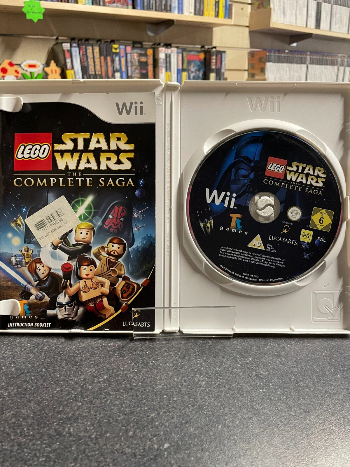 LEGO Star Wars: The Complete Saga - Nintendo Wii  - Boxed with Manual
