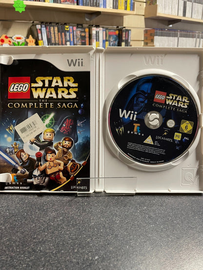 LEGO Star Wars: The Complete Saga - Nintendo Wii  - Boxed with Manual