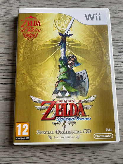 The Legend of Zelda: Skyward Sword - Nintendo Wii - Complete with Manual VGC