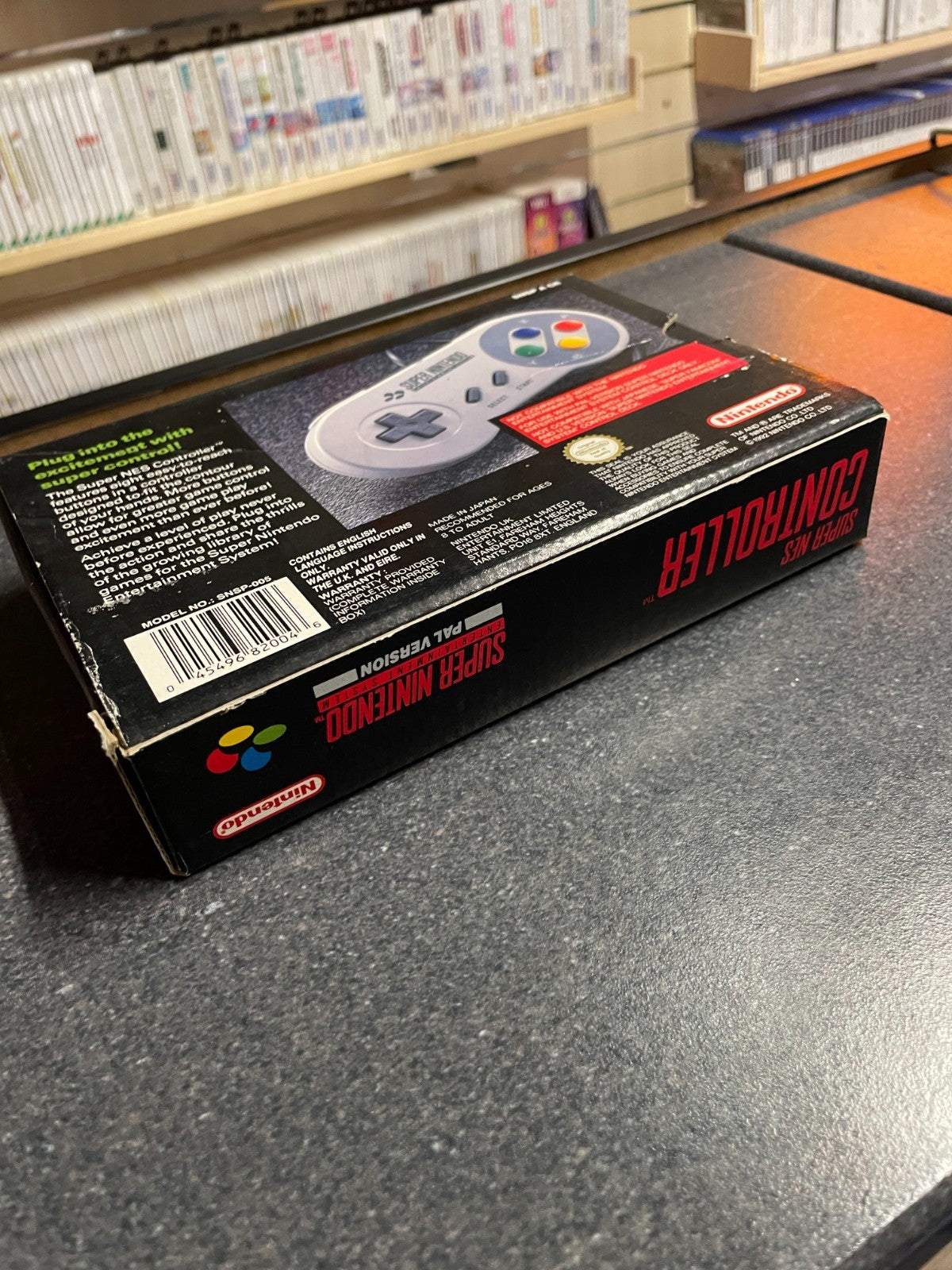 Super Nes Controller - Nintendo SNES - Boxed with Manuals VGC