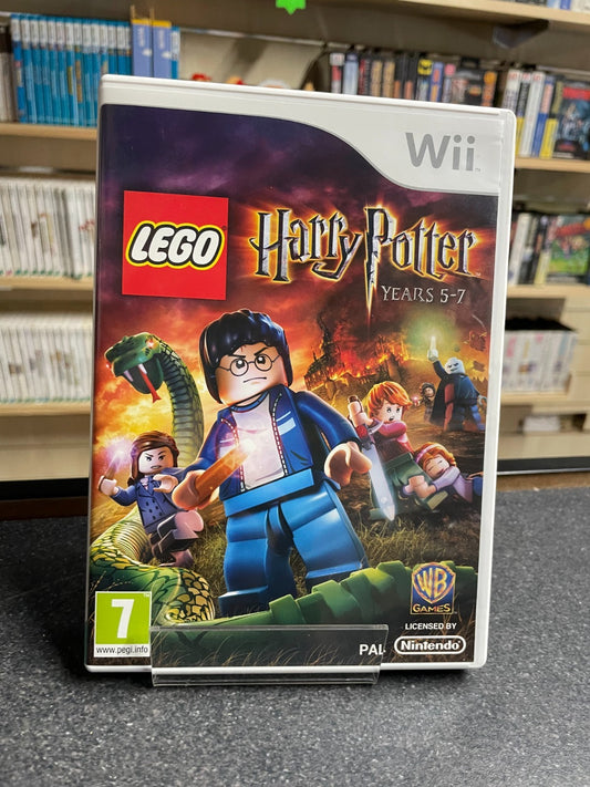 LEGO Harry Potter: Years 5-7 - Nintendo Wii - Boxed with Manual