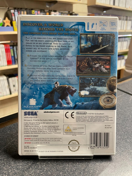 The Golden Compass - Nintendo Wii  - Boxed with Manual