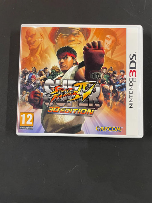 Super Street Fighter IV: 3D Editon - Nintendo 3ds - Boxed with Manual