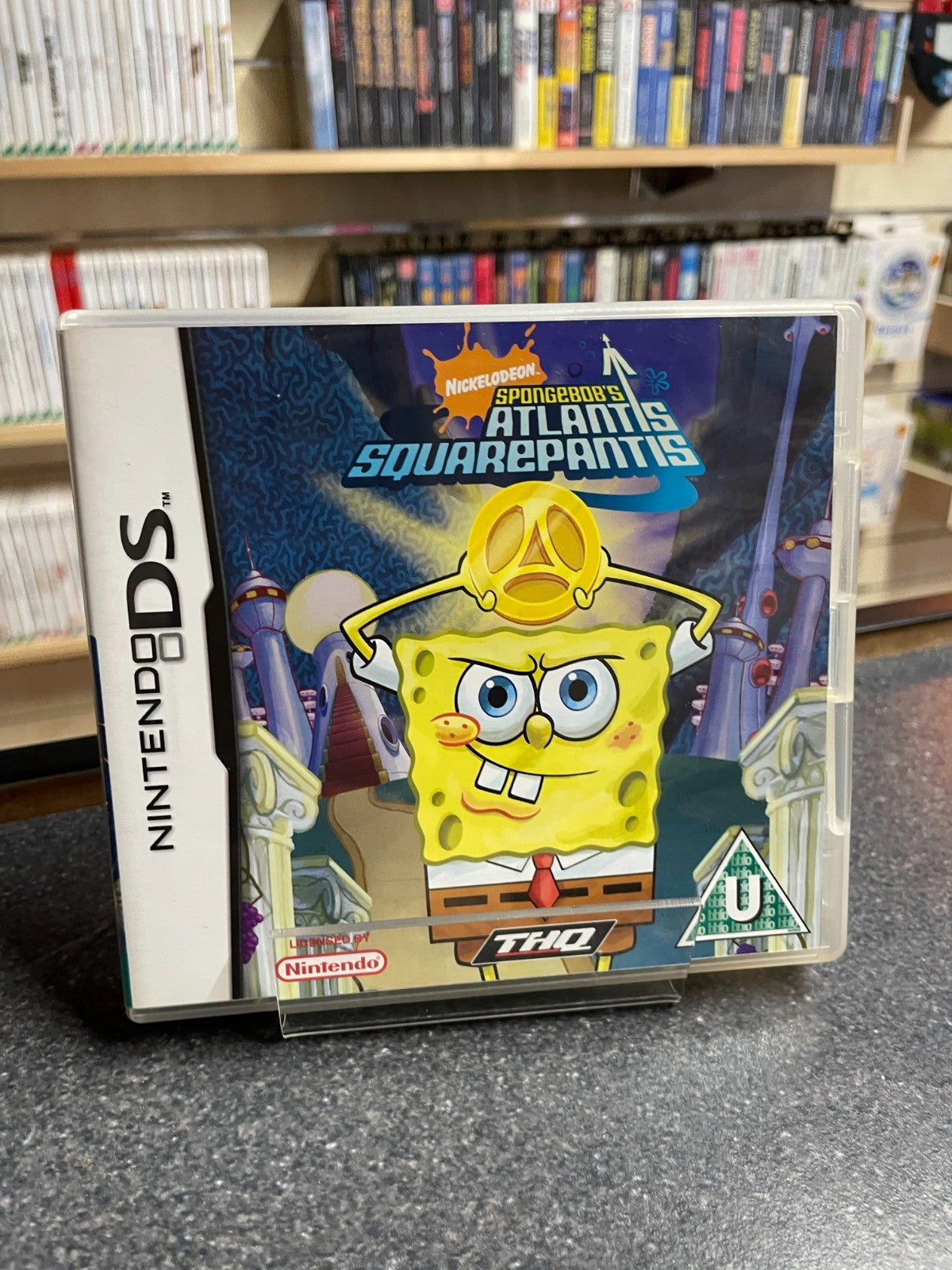 Nickelodeon Spongebob's Atlantis Squarepants - Nintendo DS- Boxed with Manual