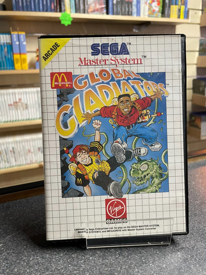 McDonalds Global Gladiators - Sega Master System - Boxed with Manual