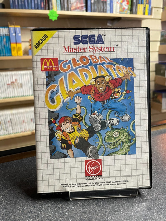 McDonalds Global Gladiators - Sega Master System - Boxed with Manual