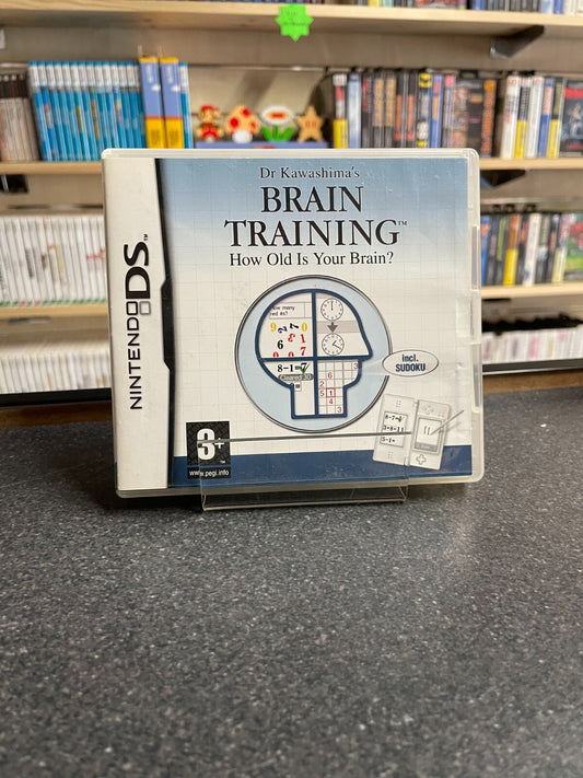 Dr. Kawashima's Brain Training - Nintendo DS - Complete with Manual