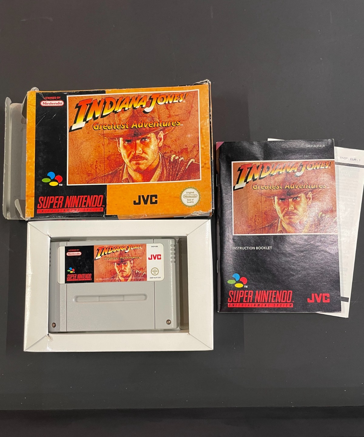 Indiana Jones: Greatest Adventures - Nintendo SNES - Boxed & Complete