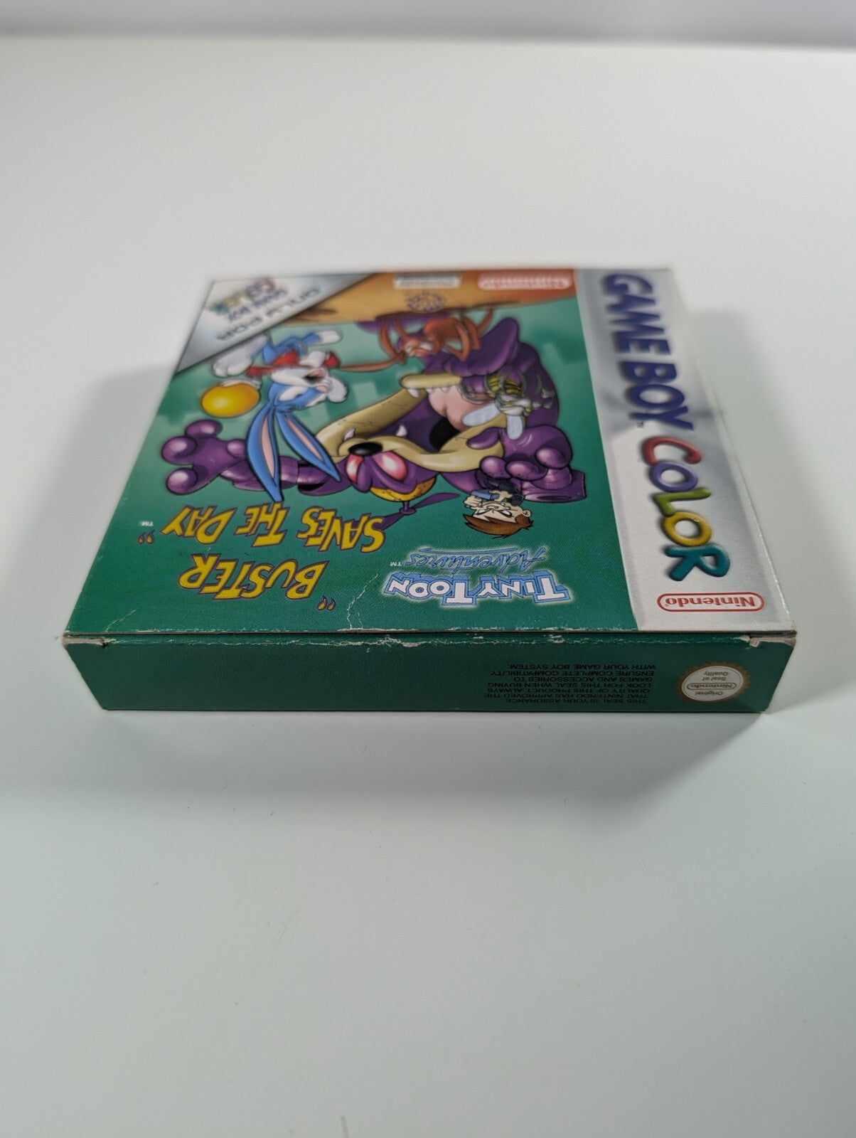 Tiny Toons Adventures - Buster Saves The Day - Nintendo Gameboy Colour - Boxed