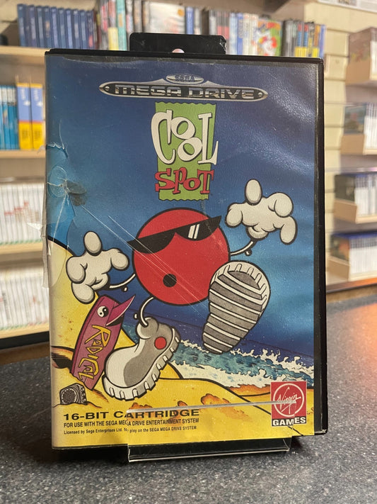 Cool Spot - SEGA Mega Drive - Boxed wtih Manual