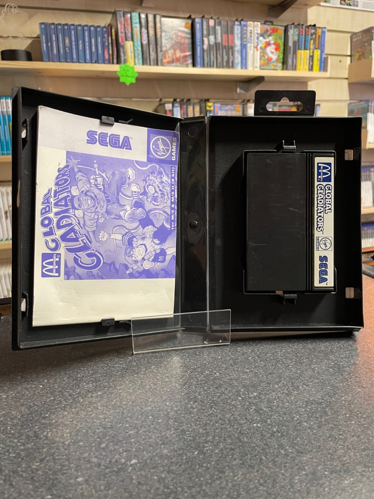 McDonalds Global Gladiators - Sega Master System - Boxed with Manual