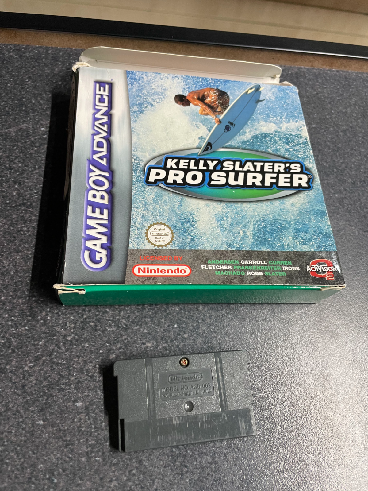 Kelly Slater Pro Surfer - Nintendo GameBoy Advance - Boxed with No Manual