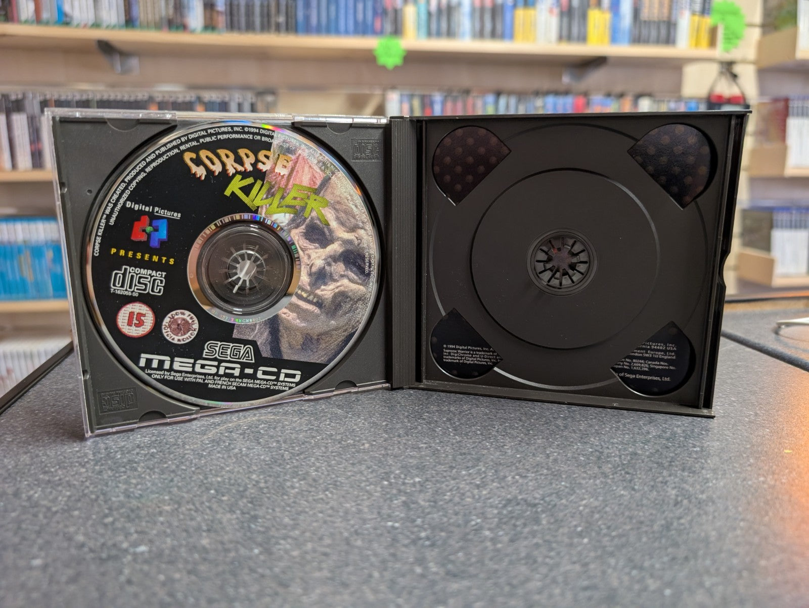 Corpse Killer - Sega Mega CD - Complete - RARE