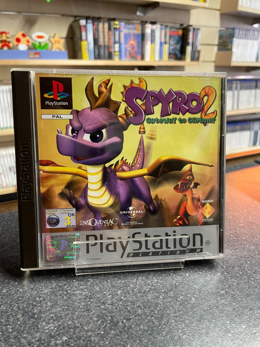 Spyro 2: Gateway to Glimmer - Sony Playstation One PS1 - Boxed with Manual