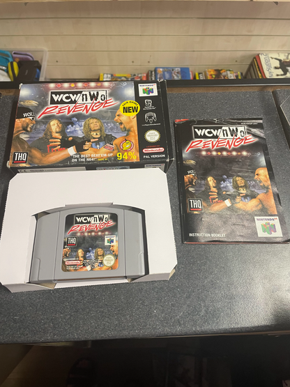 WCW nWo Revenge - Nintendo 64 N64 - Boxed & Complete