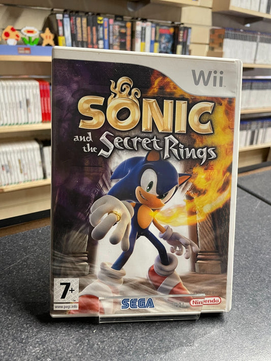 Sonic and the Secret Rings - Nintendo Wii  - Boxed with Manual