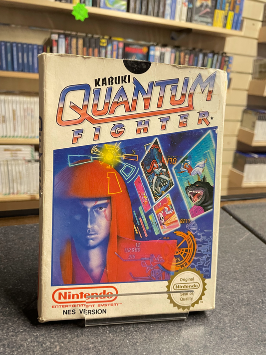 Kabuki Quantum Fighter -Nintendo Entertainment System NES - Complete with Manual